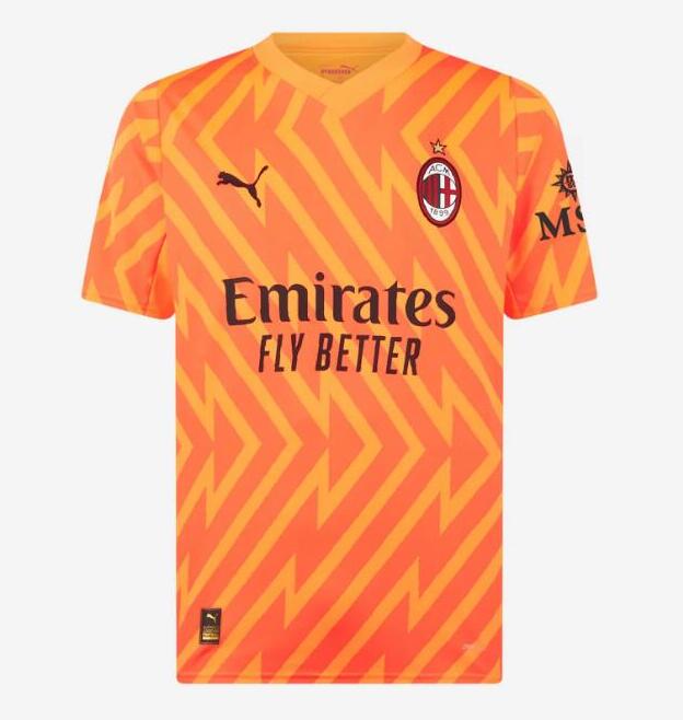 AC Milan Goalkeeper Kit Soccer Jersey 2023/24